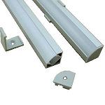 Aluminum LED Corner Track