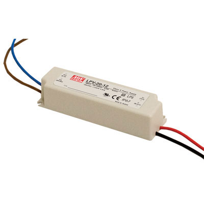 20W Mean Well Class 2 LED Power Supply 24VDC