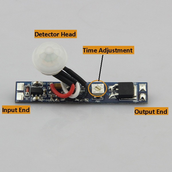Time-Adjustable Motion Sensor Switch