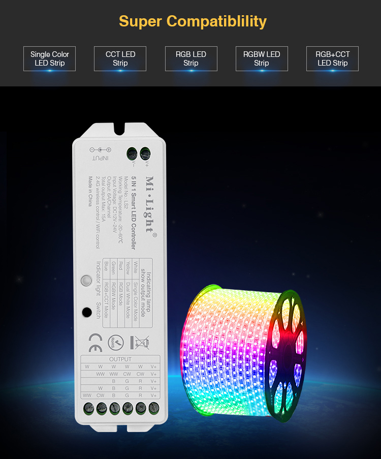 Mi Light 5 IN 1 Smart LED Controller