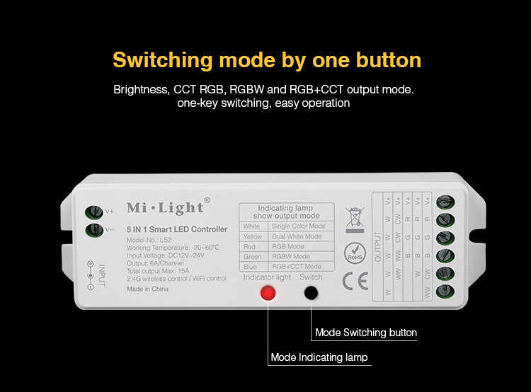 Mi Light 5 IN 1 Smart LED Controller
