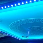 LED illuminated engraved acrylic panel#menu
