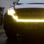 Honda CRV with LED front lighting.#menu
