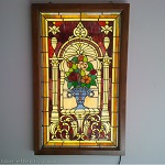 LED Backlit Stained Glass Window