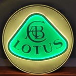 LED Edge-lit Lotus Sign