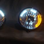Classic car LED headlight